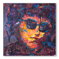 Bob Dylan by Shmutz, 2020 Original Painting Acrylic on Canvas